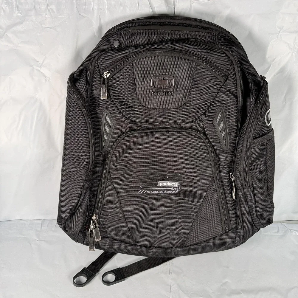 OGIO Backpack Black Laptop Soft Case AFS Air Flow System Men Travel Work Bag
